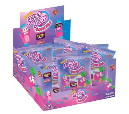 GOMITAS FLYNN PAFF TUTTI-FRUTTI 12 X 30GR x 1